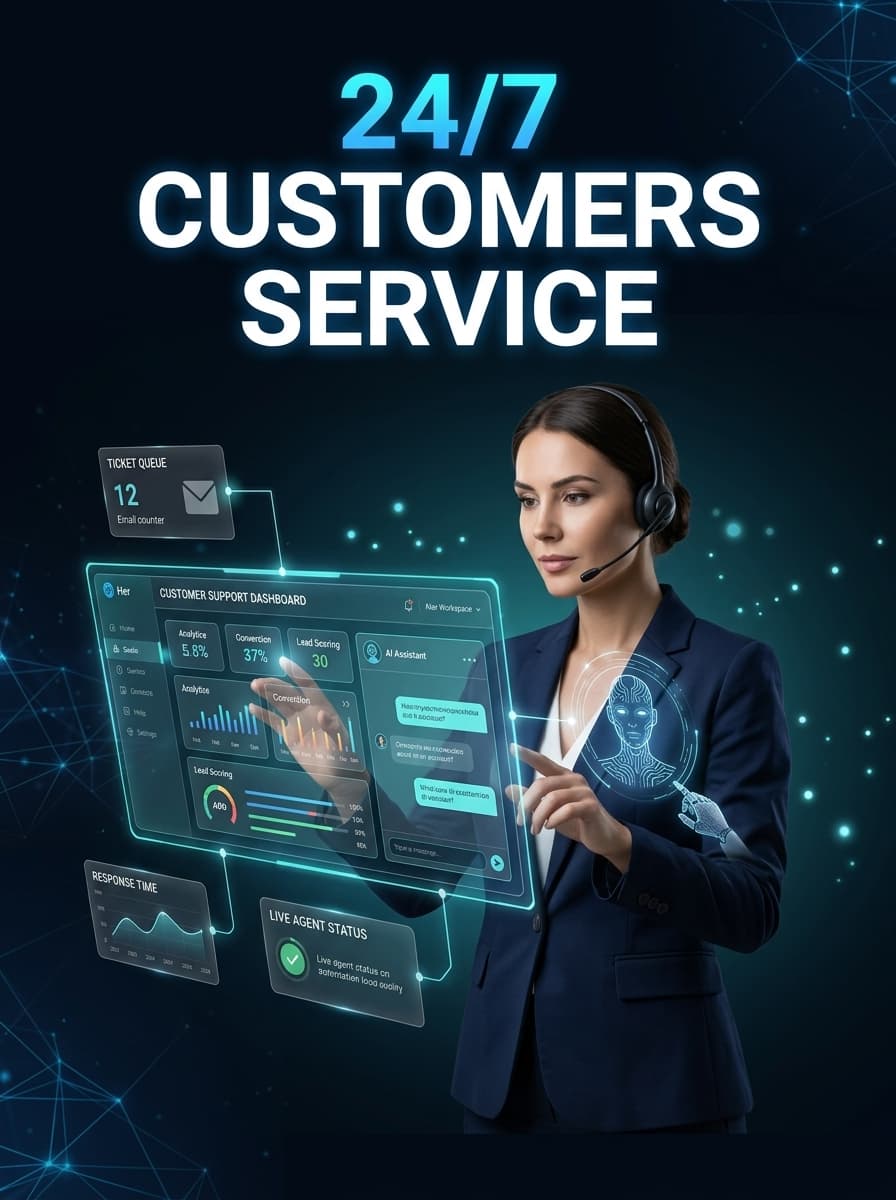 24/7 CUSTOMERS SERVICE
